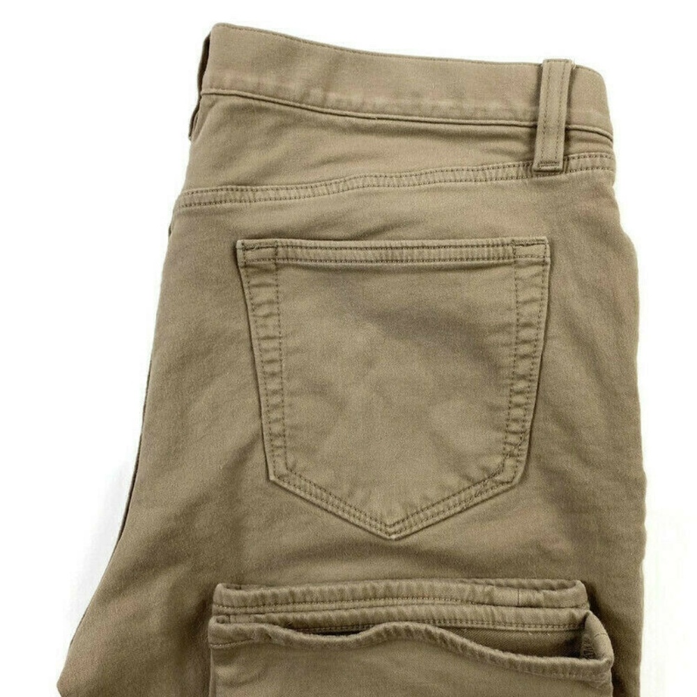 Banana Republic The Traveler Slim Tan Stretch Pant